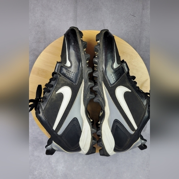 Nike Land Shark Legacy Football Cleats Men’s Size 12 Black - Picture 5 of 13